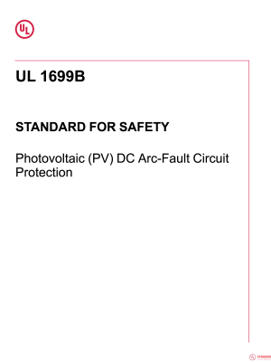 UL 1699B PDF UL 1699B PDF
